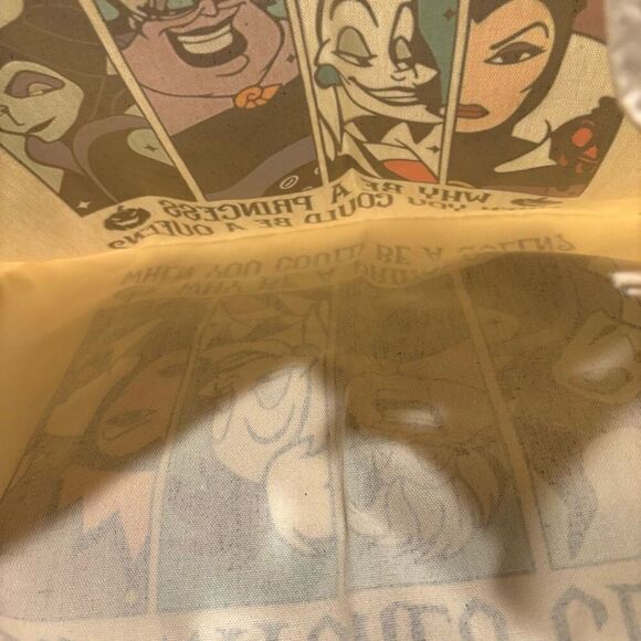 Disney’s Bad Witches Club Villains Large Capacity Tote Bag Beach Shopping Bag - Picture 4 of 4